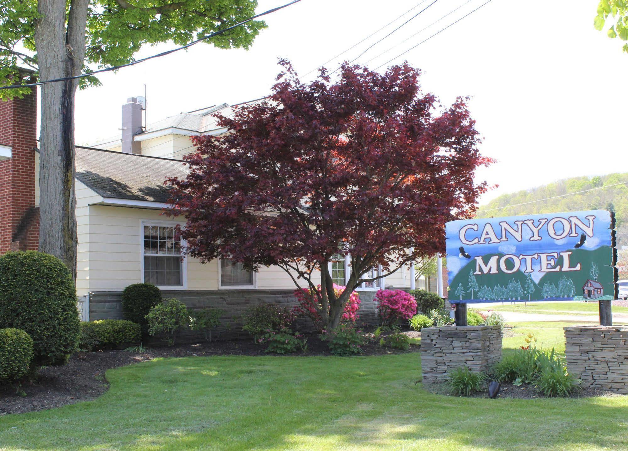 Canyon Motel Wellsboro Eksteriør billede