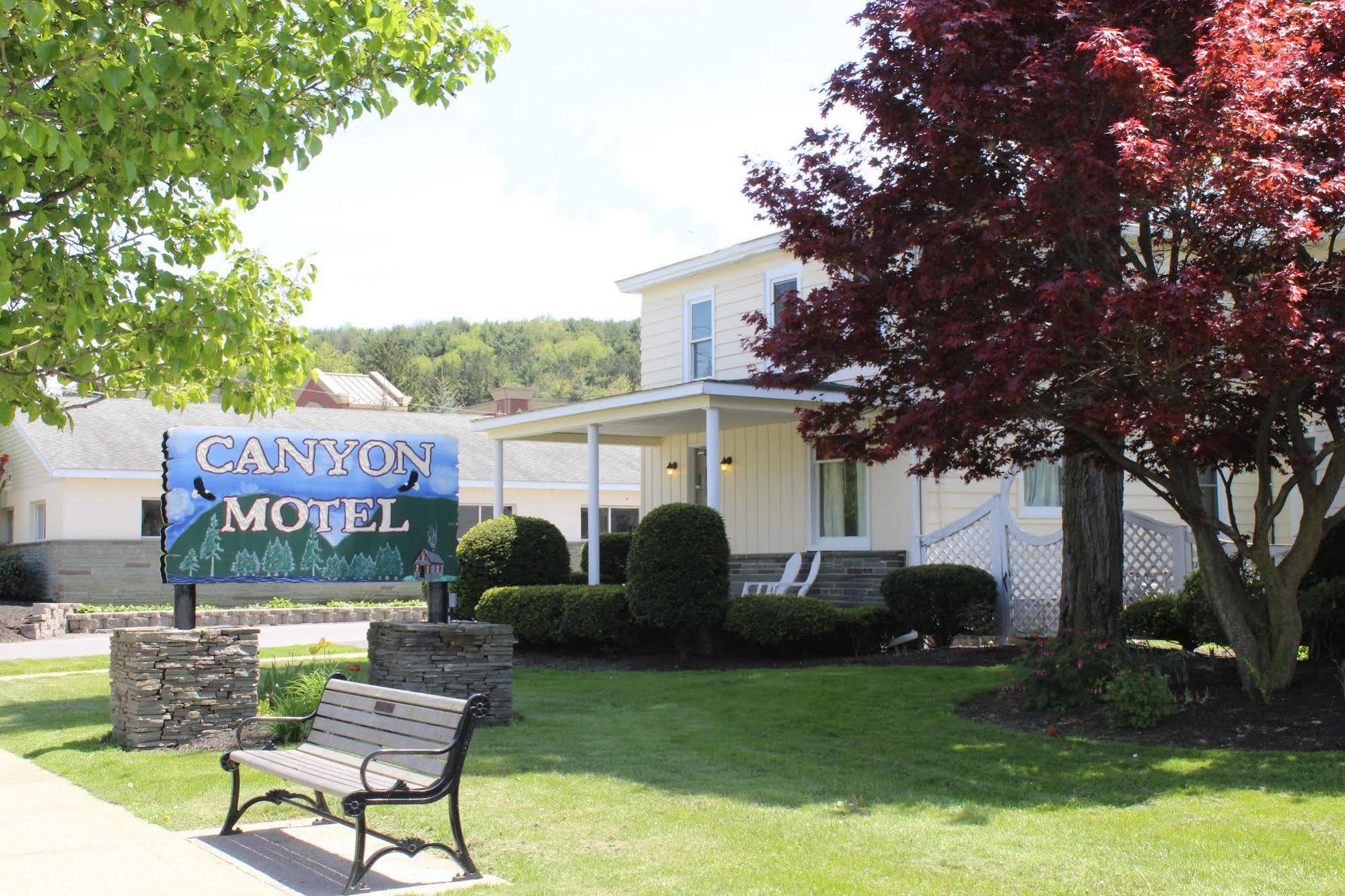 Canyon Motel Wellsboro Eksteriør billede